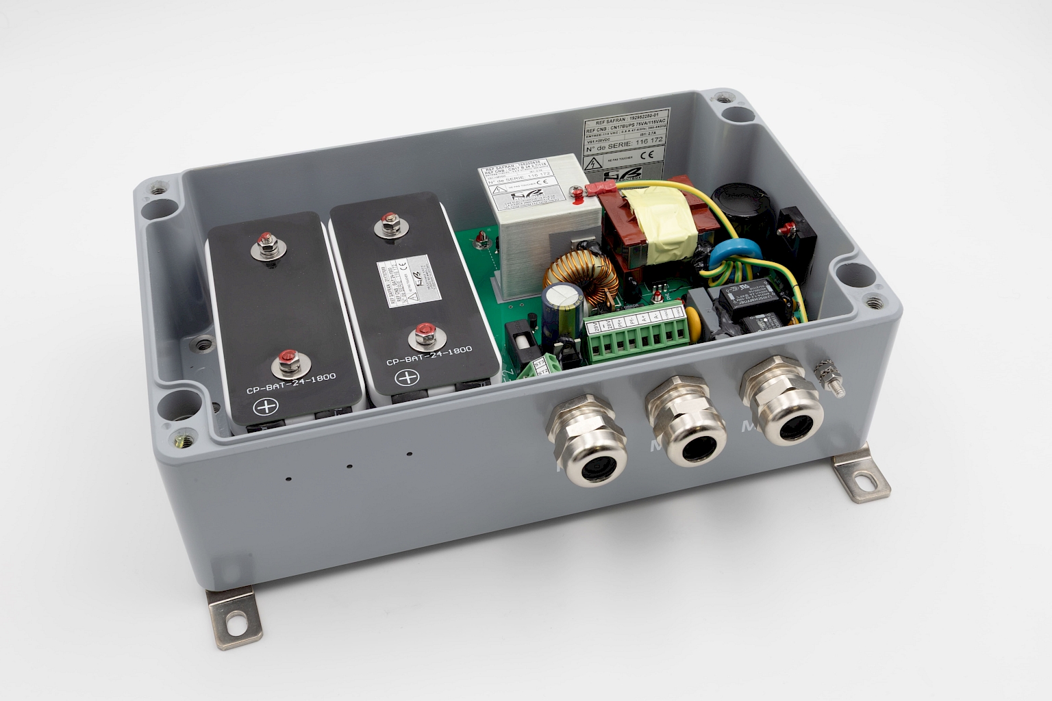 Alimentation avec pack batterie